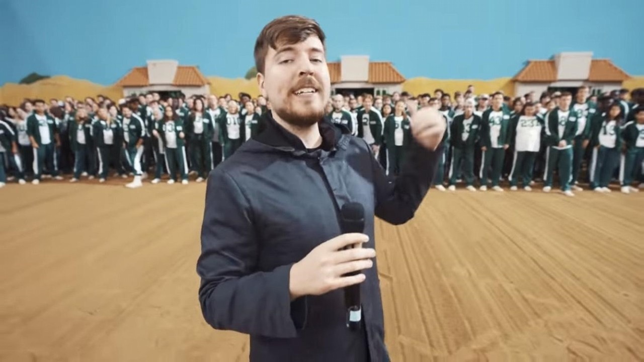 Youtuber MrBeast odtworzył Squid Game dla 456 osób. Nagroda to prawie 2 miliony złotych.