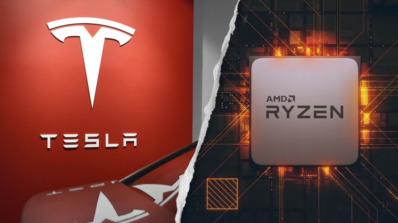 Tesla przesiada się na Ryzena - nowe modele Y z procesorami AMD.