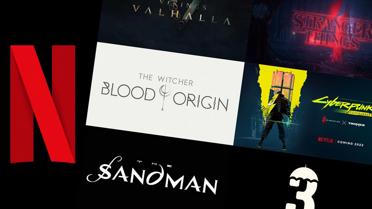 Cyberpunk, Wiedźmin, Stranger Things i wiele innych - moc nowości na Netflixie w 2022 roku.