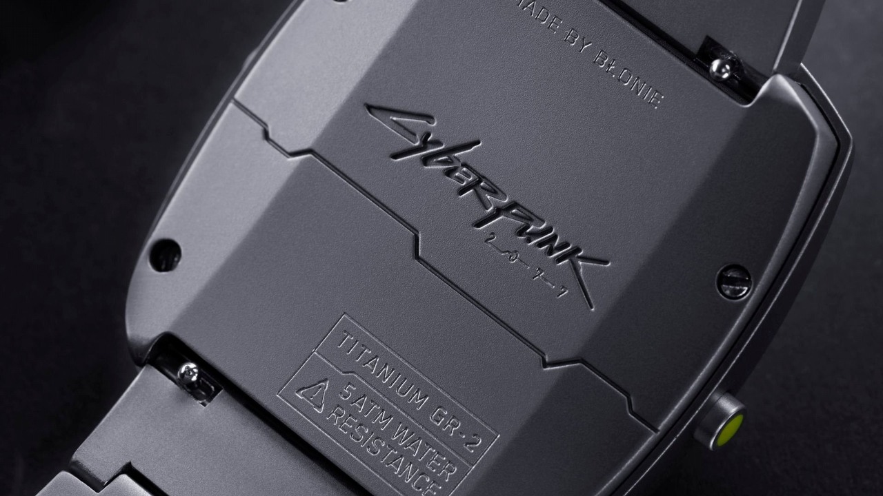 Oto zegarek Cyberpunk 2077 z NFT za 2 tysiące złotych.