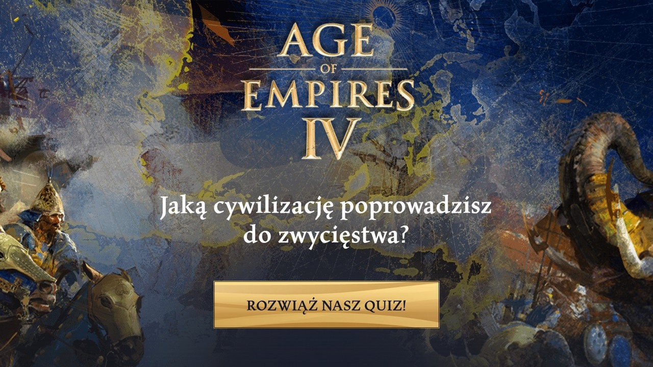 Sprawdź, która frakcja z Age of Empires 4 pasuje do Ciebie najbardziej.