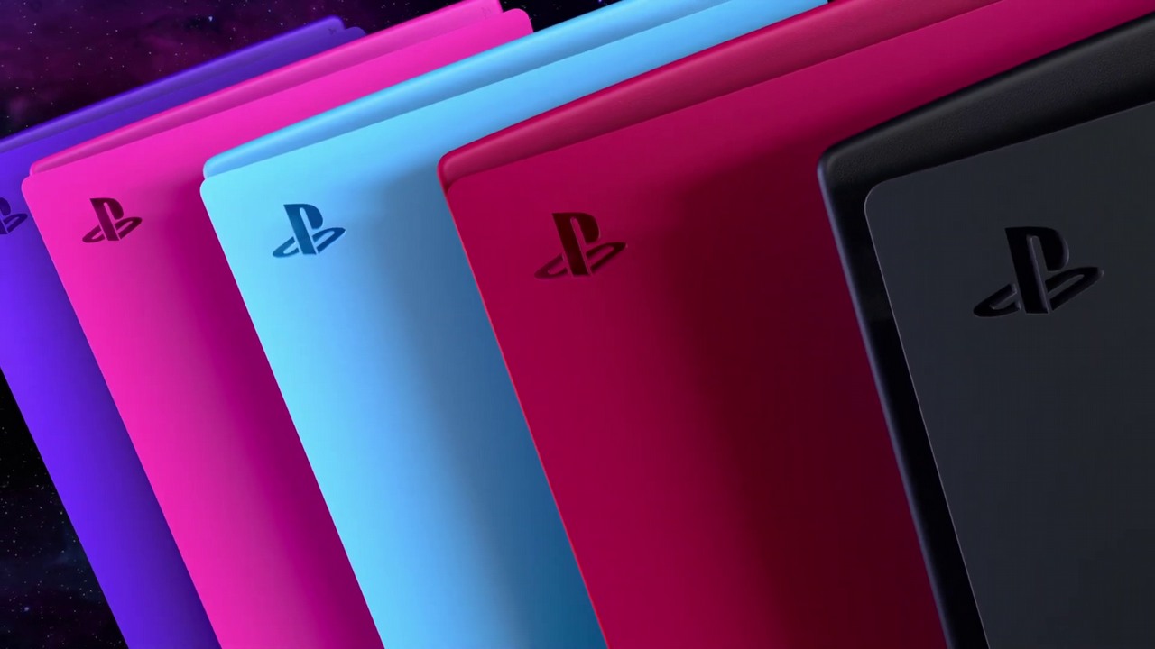 Czarne i różowe PS5 już oficjalnie; Sony ujawnia własne panele.