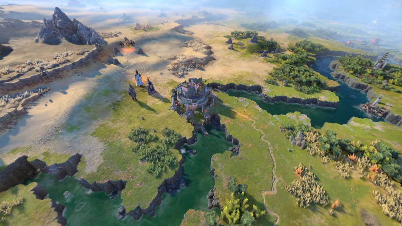 Total War: Warhammer 3 - pierwsze wideo z mapy kampanii strategicznej.