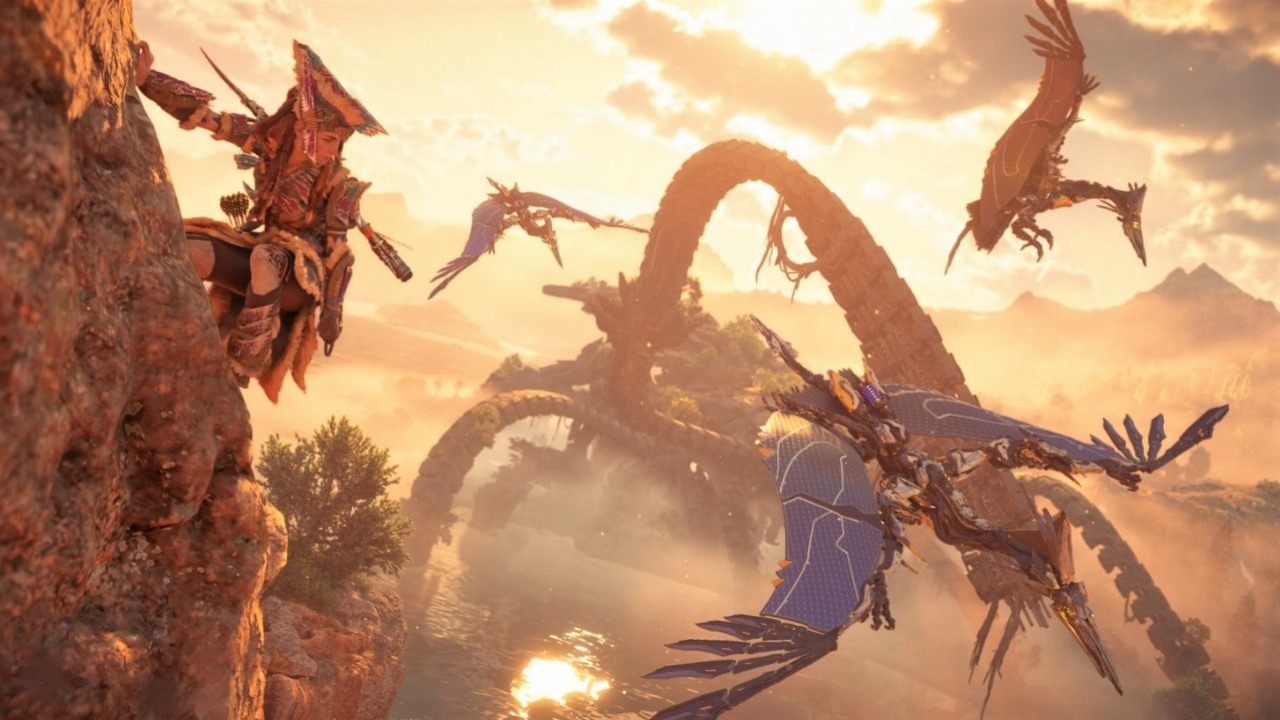 Megawęże i raptory na prezentacji fauny Horizon: Forbidden West.