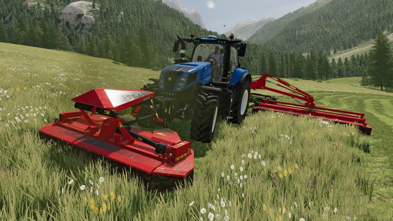 Pierwsza duża aktualizacja do Farming Simulator 22 dodaje 16 maszyn.