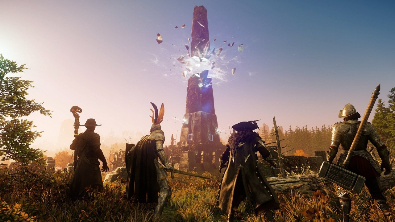 Coraz mniej ludzi w New World - gracze mają dość bezczynności Amazona wobec gry.