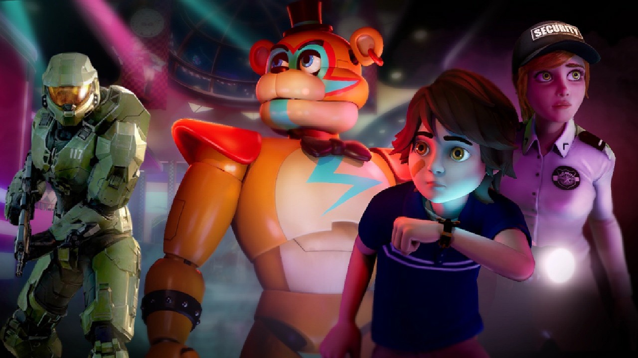 FNAF: Security Breach goni Halo Infinite na Steamie.