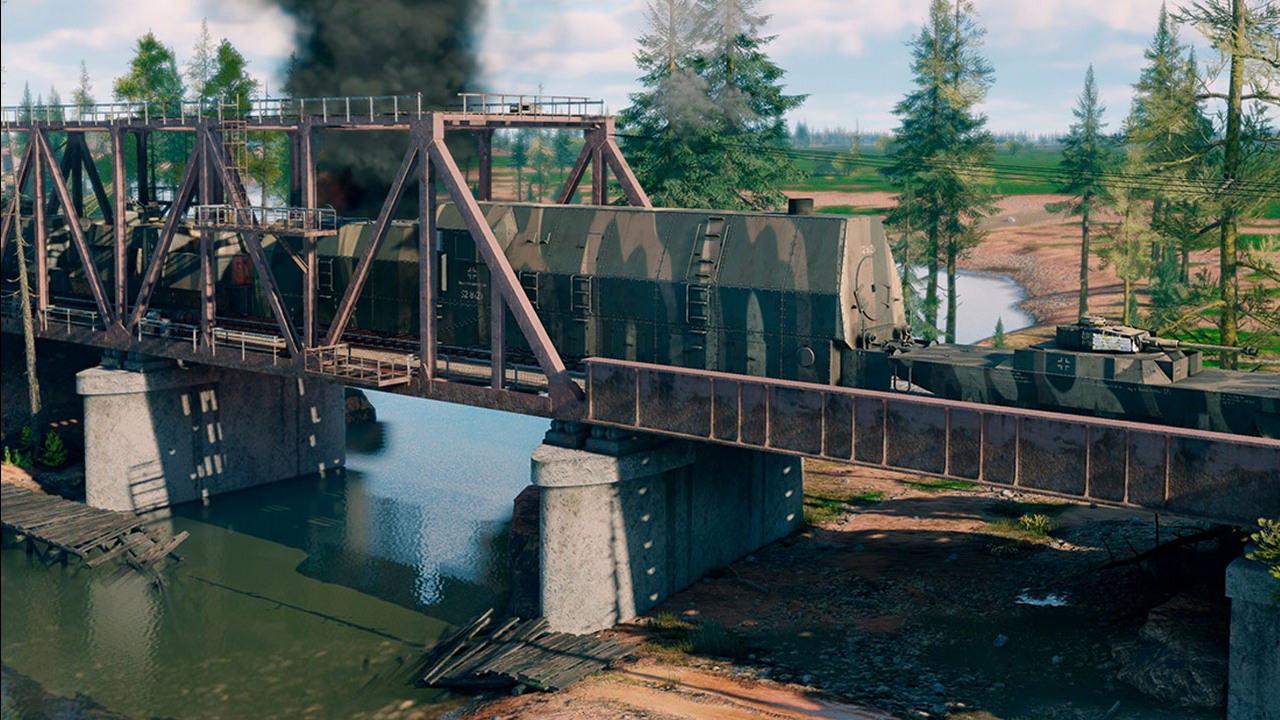 Enlisted wprowadza tryb rozgrywki z pancernym pociągiem.