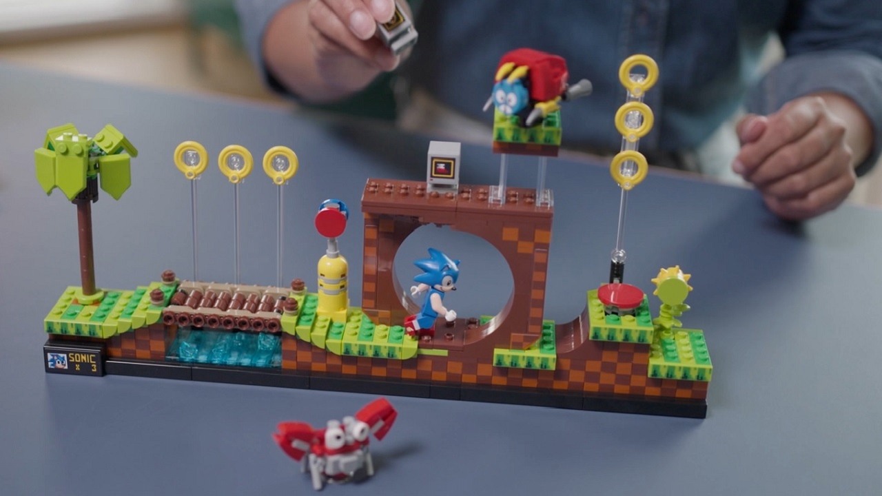 Lego i Sonic łączą siły - ikoniczna plansza z gry wkrótce do zbudowania.