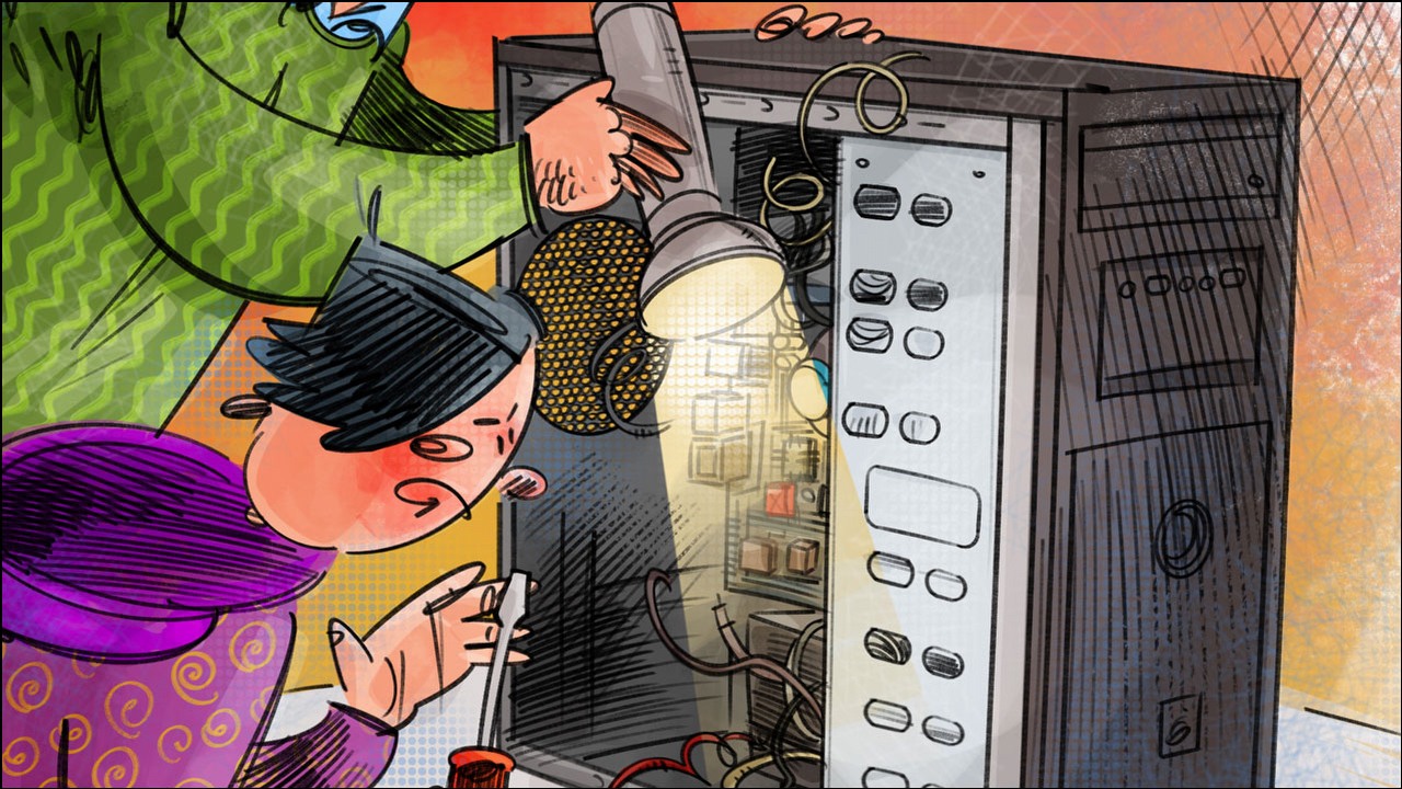 Złamany ołówek - odc. 18 - Naprawa peceta.