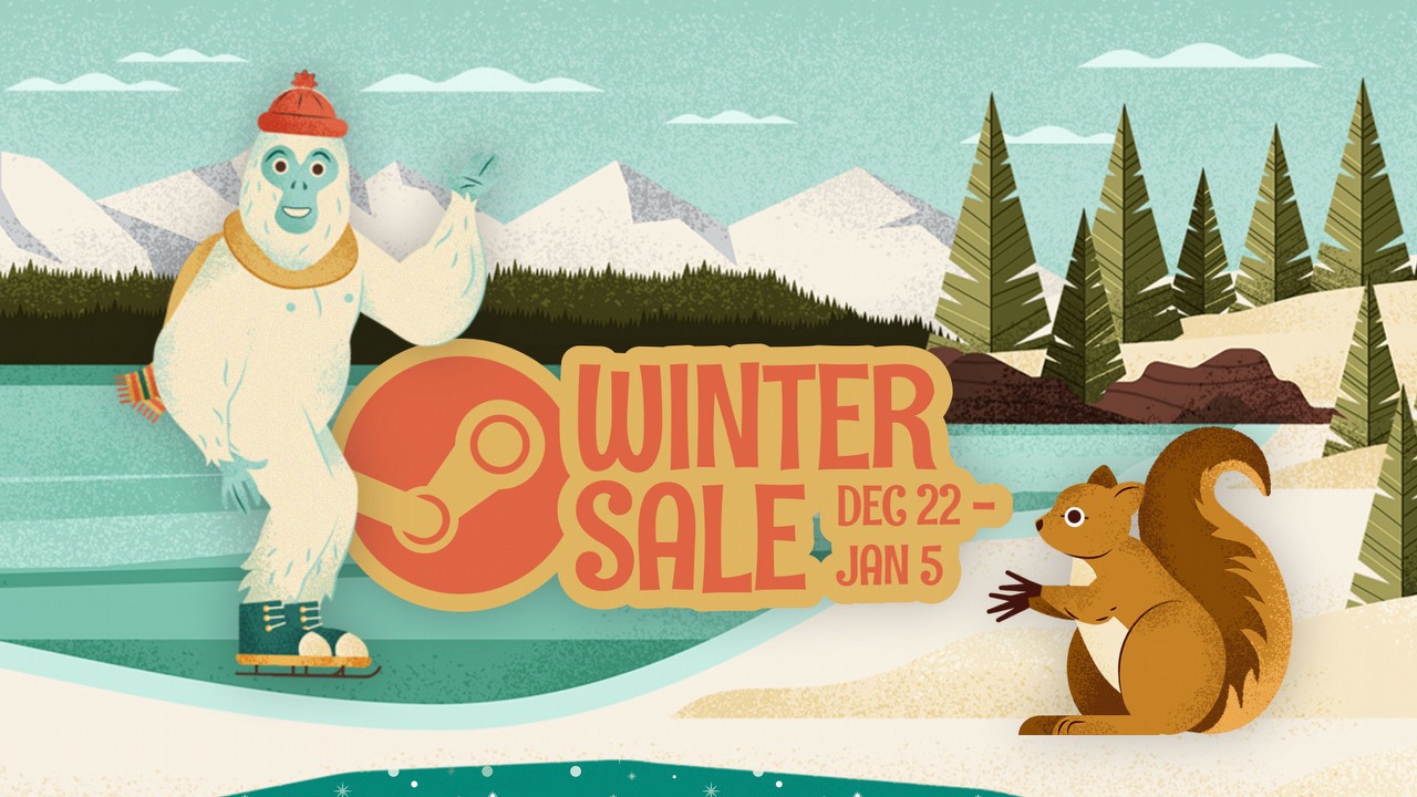 Ostatni dzień Steam Winter Sale 2021.