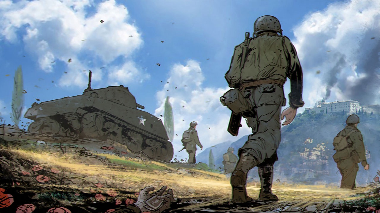 Imponująca destrukcja otoczenia na filmach z Company of Heroes 3.