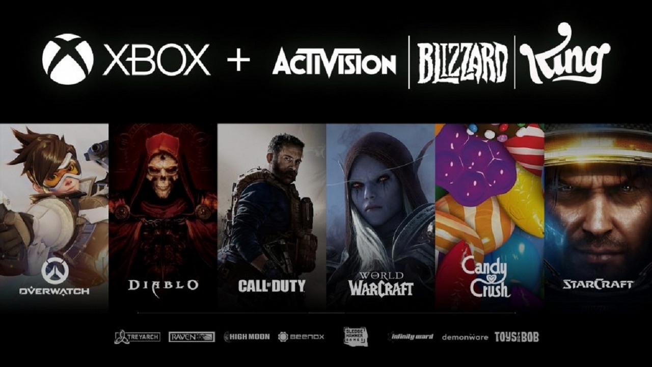 Microsoft przejmuje Activision Blizzard.