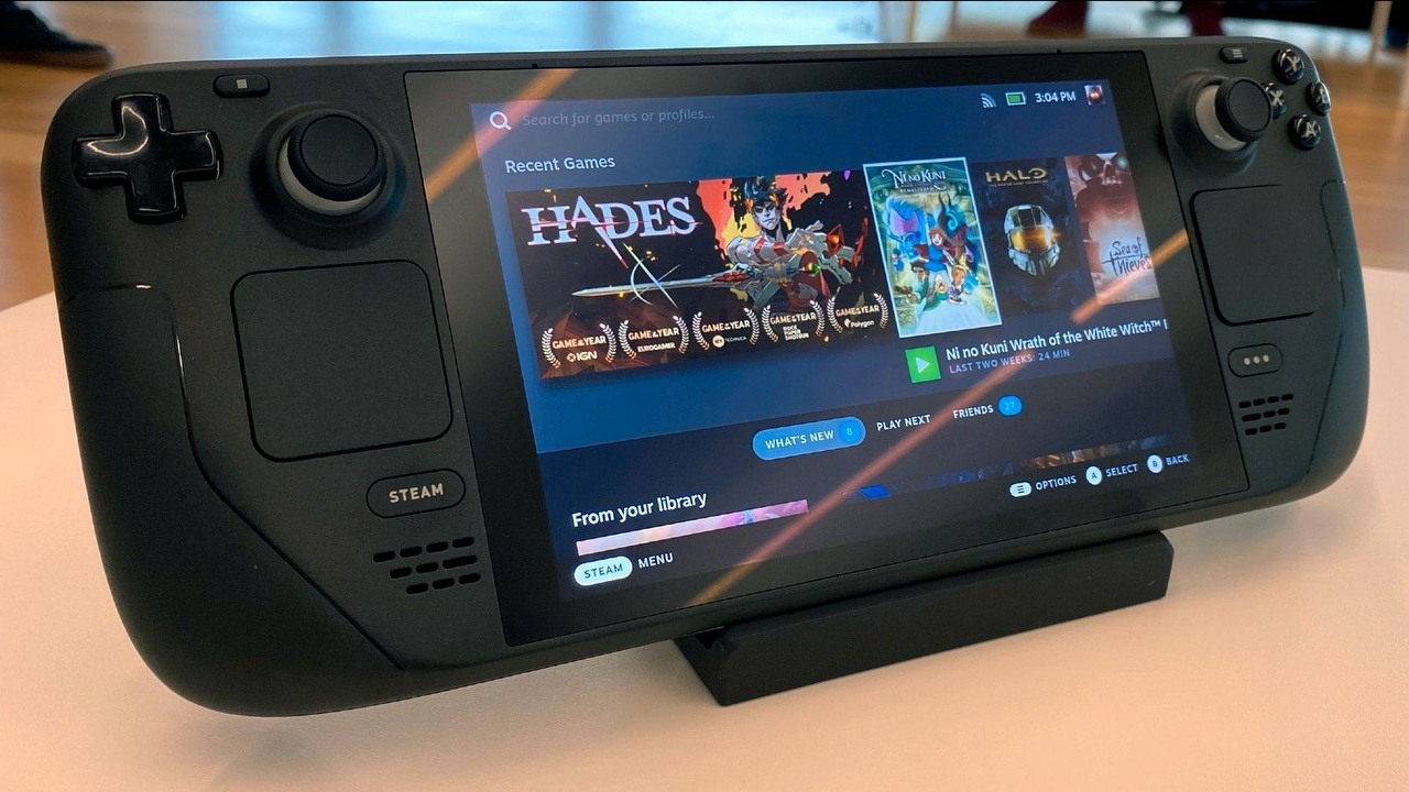 Wiedźmin 3 i Valheim mają problemy na Steam Decku; pierwsze gry zweryfikowane.