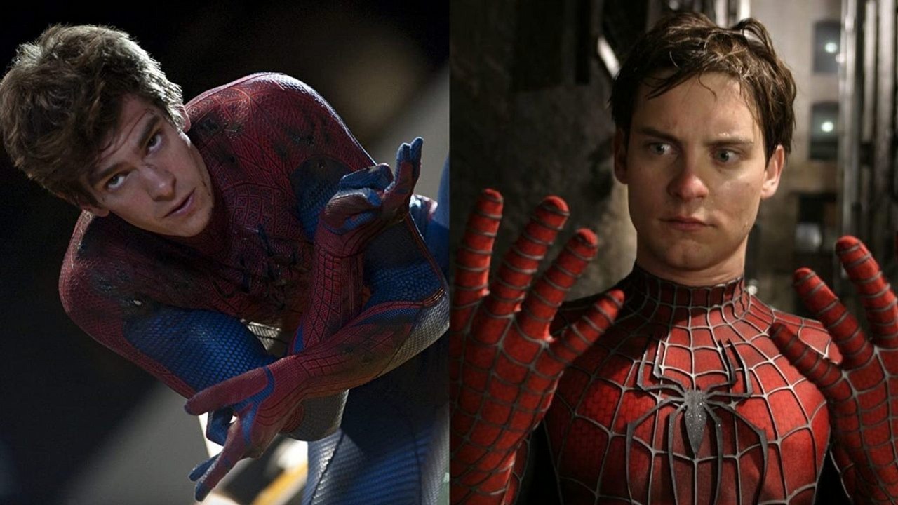 Andrew Garfield o pracy z Tobeyem Maguire'em na planie Spider-Man: No Way Home.