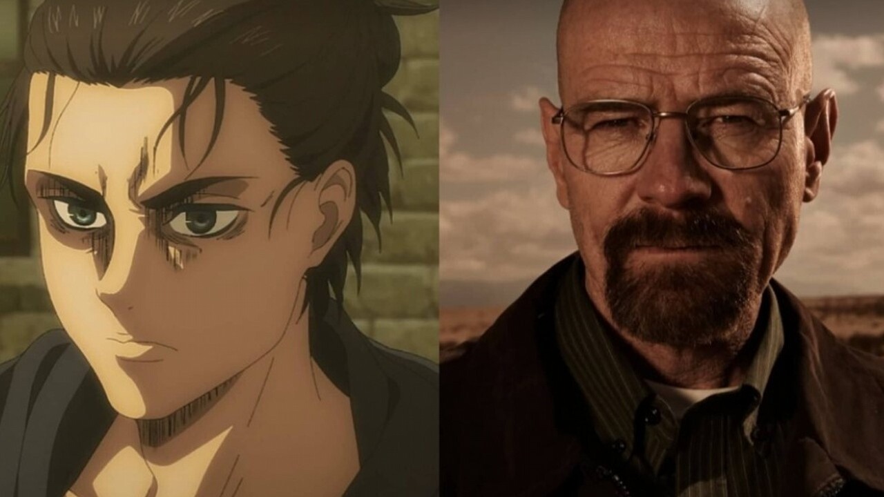 Rozwścieczeni fani Attack on Titan bombardują Breaking Bad negatywnymi recenzjami.