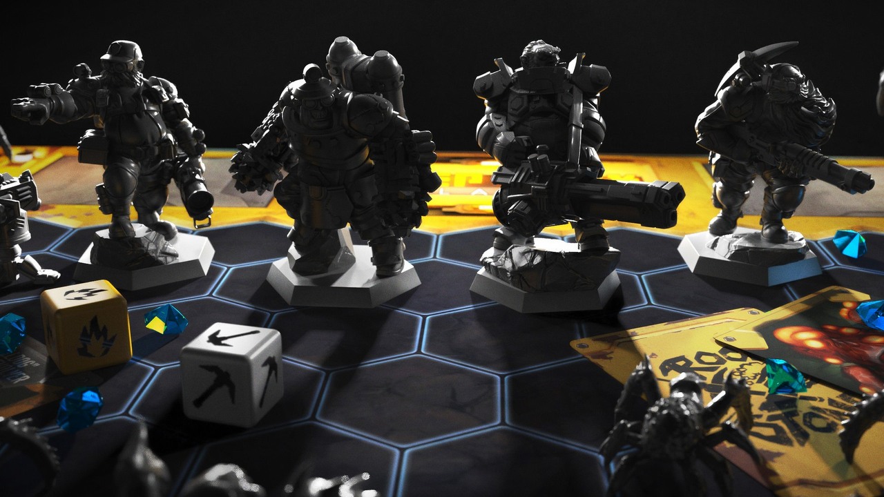 Planszowe Deep Rock Galactic wkrótce zawita na Kickstartera.