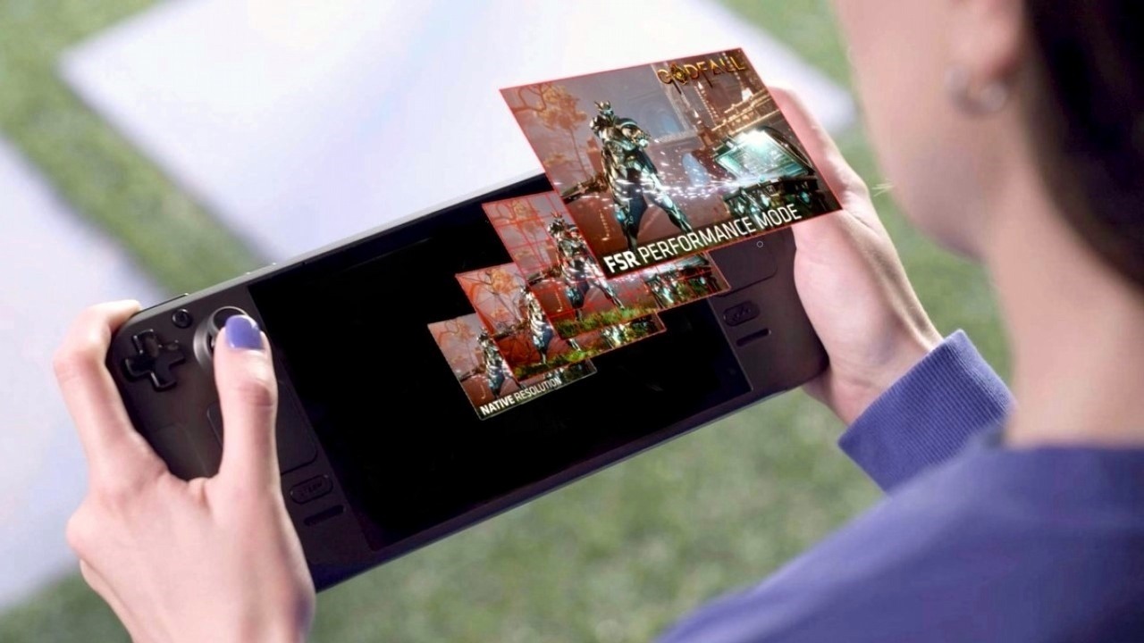 Gry na Steam Deck mają działać lepiej dzięki technologii AMD.