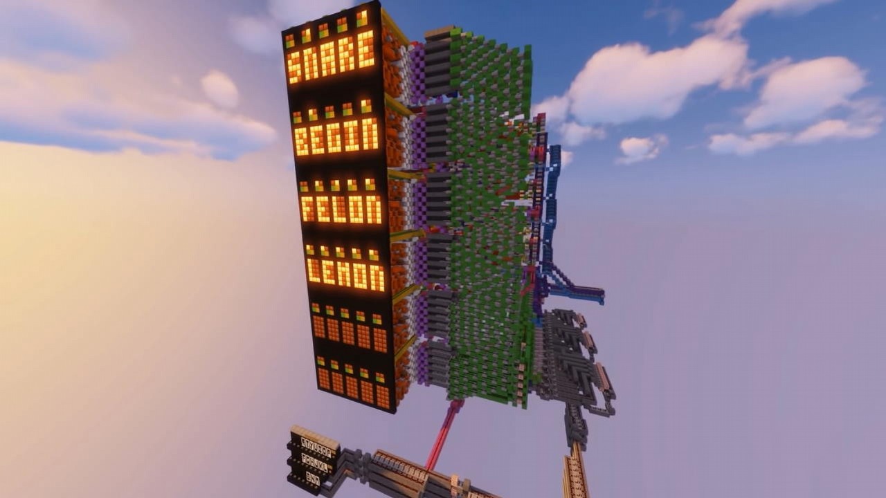 Światowy fenomen odtworzono w Minecraft.