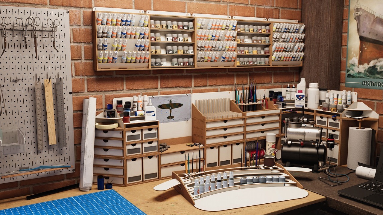 Polski symulator modelarstwa zyskuje popularność na Steamie.