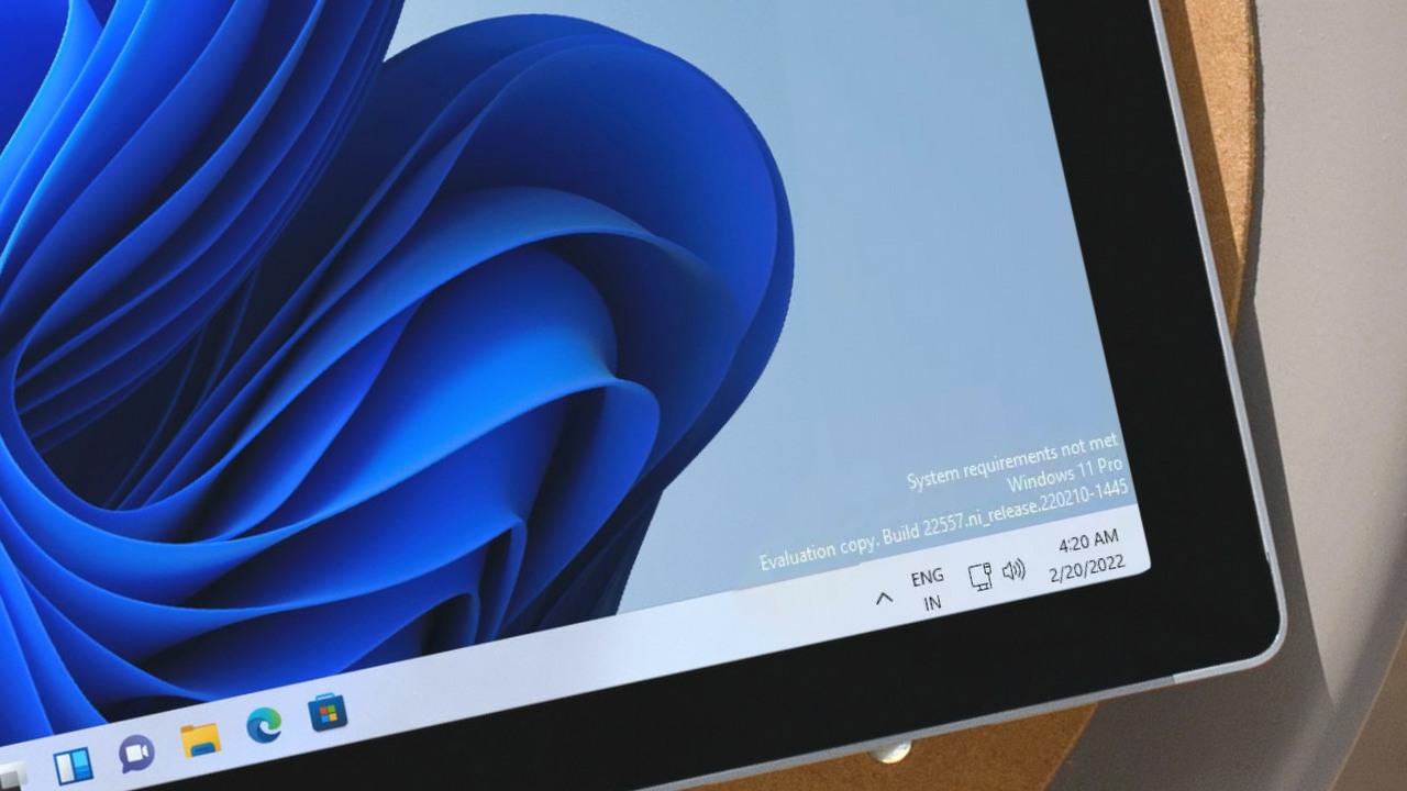 Windows 11 na niewspieranych komputerach może wyświetlić znak wodny.