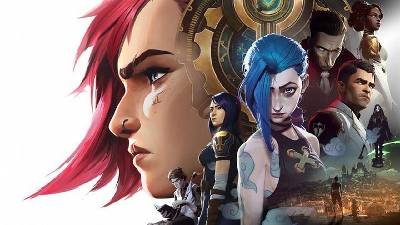 Najlepsze seriale fantasy 2024, nasze top 12, źródło grafiki: Arcane, Christian Linke i Alex Yee, Netflix, 2021.
