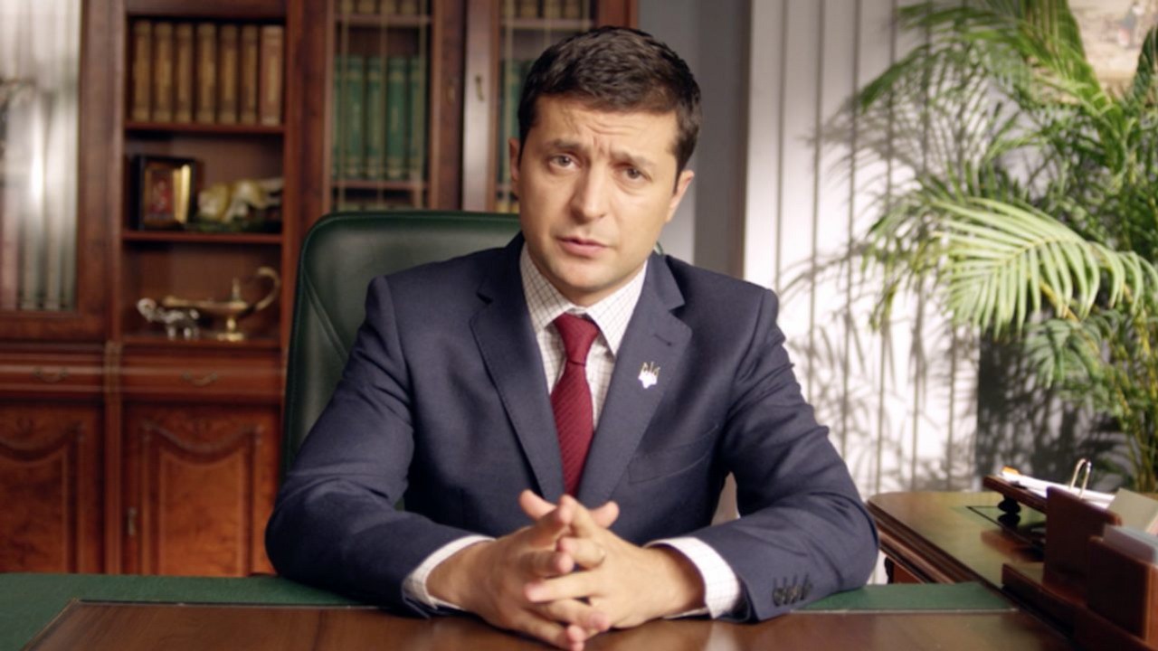 Serial komediowy z prezydentem Ukrainy stał się hitem.