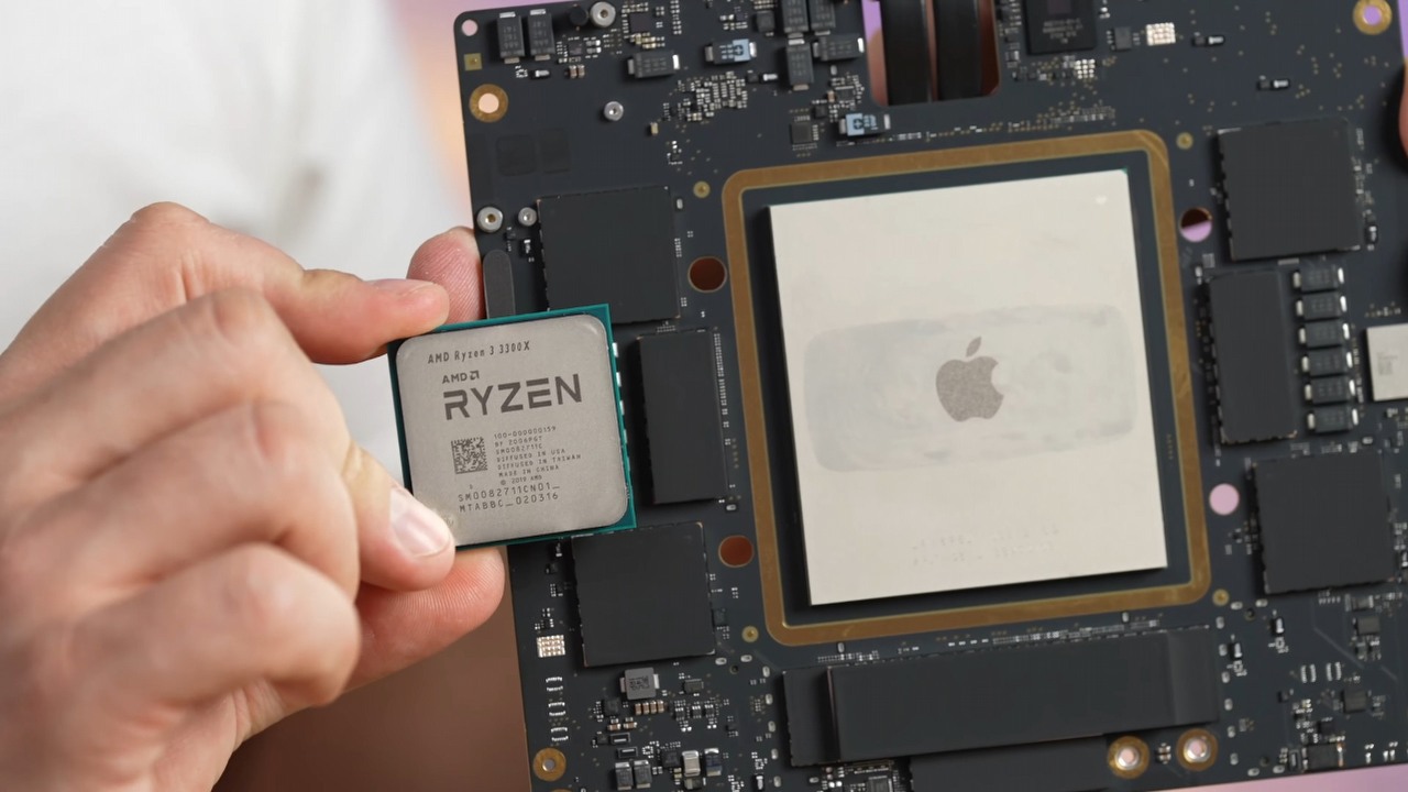 Apple M1 Ultra jest gigantyczny; procesor AMD Ryzen to przy nim zabawka.