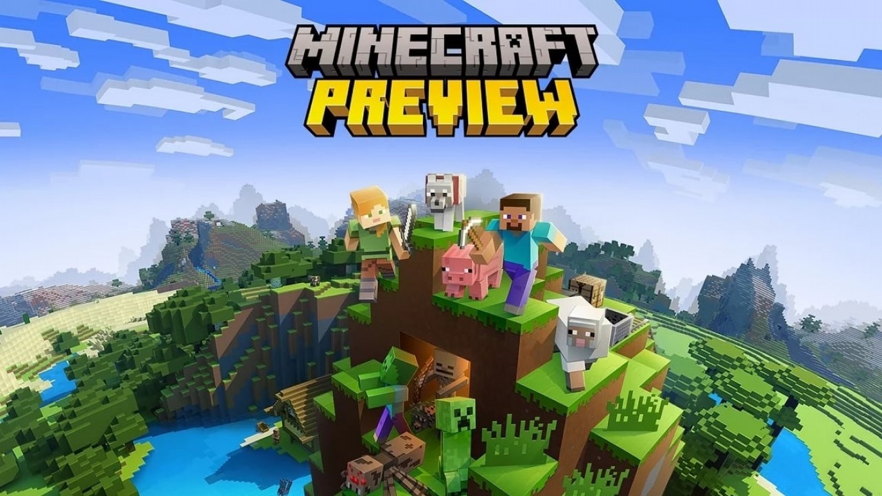 Minecraft Preview ułatwia beta-testowanie i udostępnia je na kolejnych platformach.