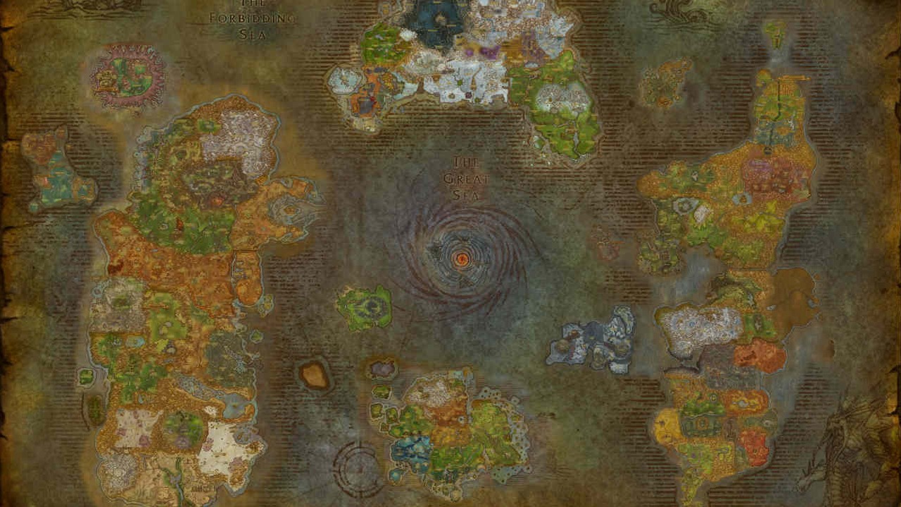 Mapa z WoW-a w ręcznie robionej ramie jest tak ładna, że fani chcą ją kupić.