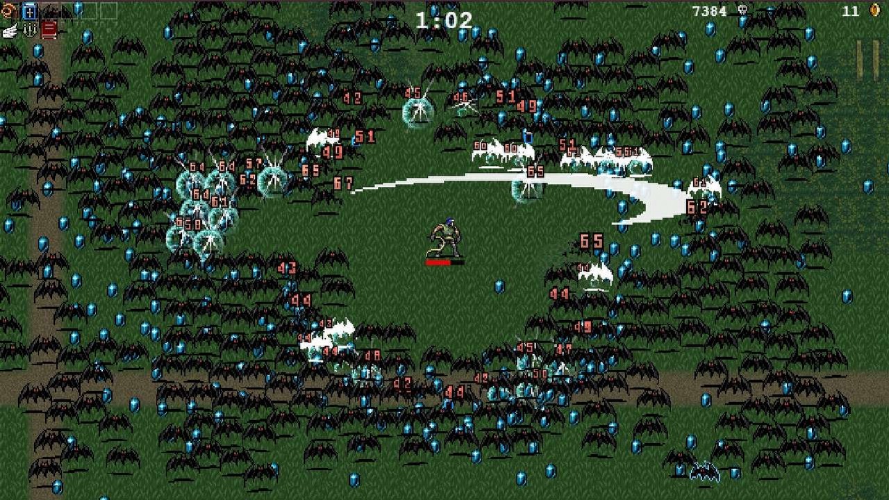 Gracze chętnie testują patch do Vampire Survivors; w nim karty Arcana i trumna.
