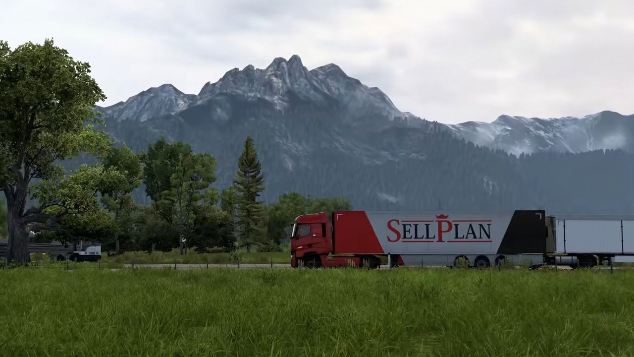 10 lat rozwoju ETS2 na jednym, odświeżonym trailerze.