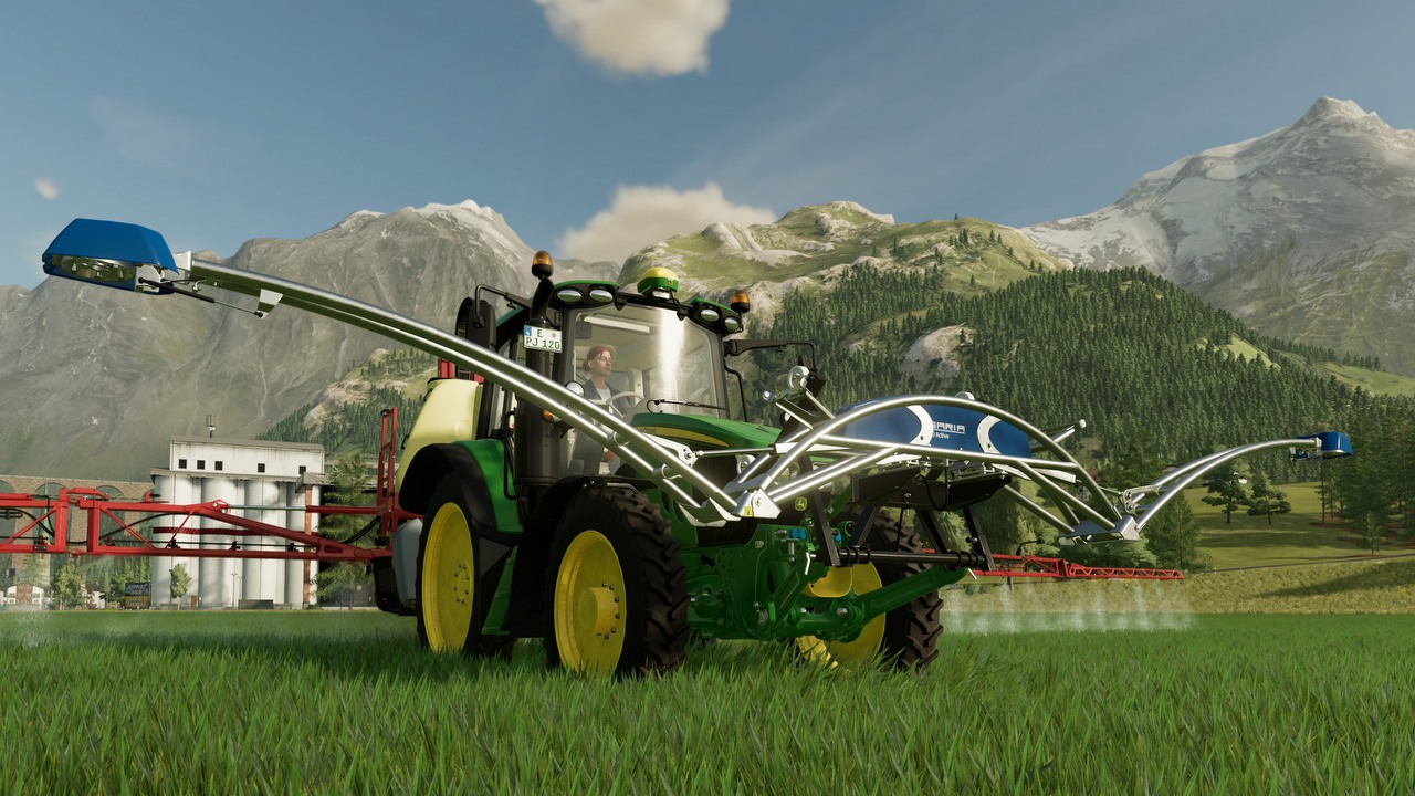 Farming Simulator 22 otrzymał darmowy dodatek Precyzyjne rolnictwo.