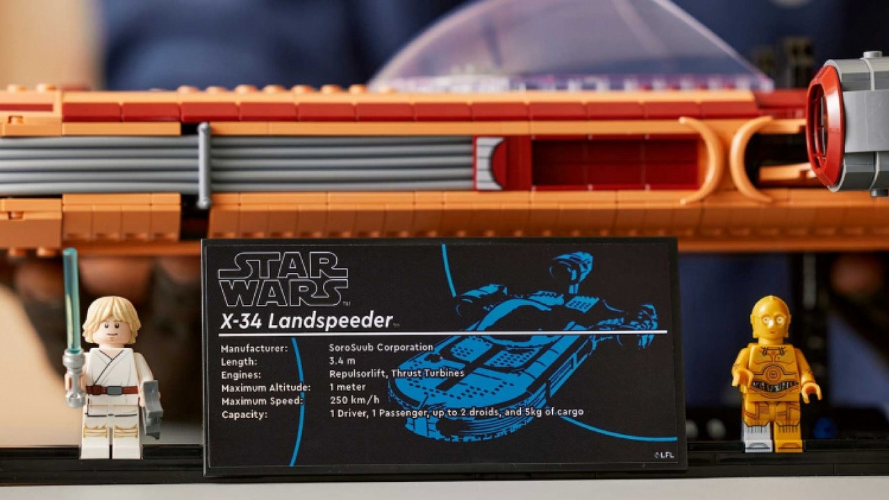 Nowy zestaw LEGO - Landspeeder Luke'a Skywalkera to marzenie fanów Star Wars.
