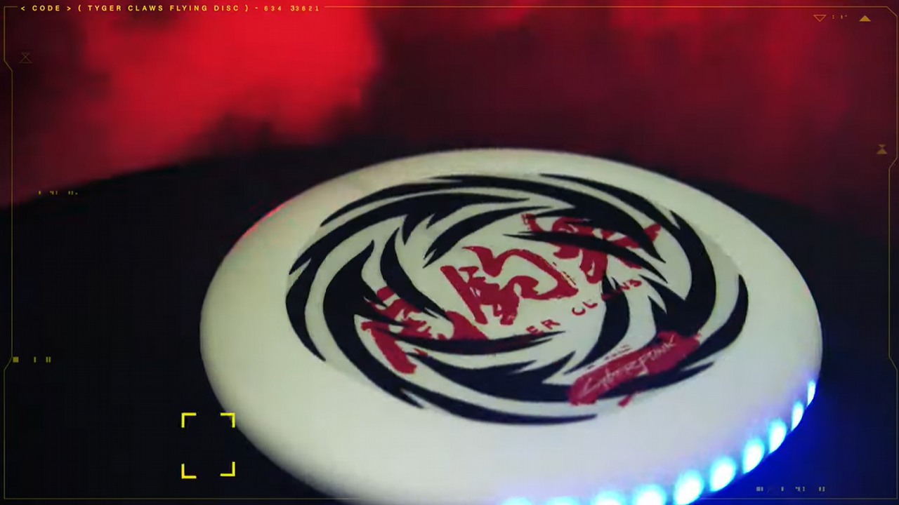 CDP Red prezentuje świecące frisbee z Cyberpunka 2077 za ponad 300 zł.
