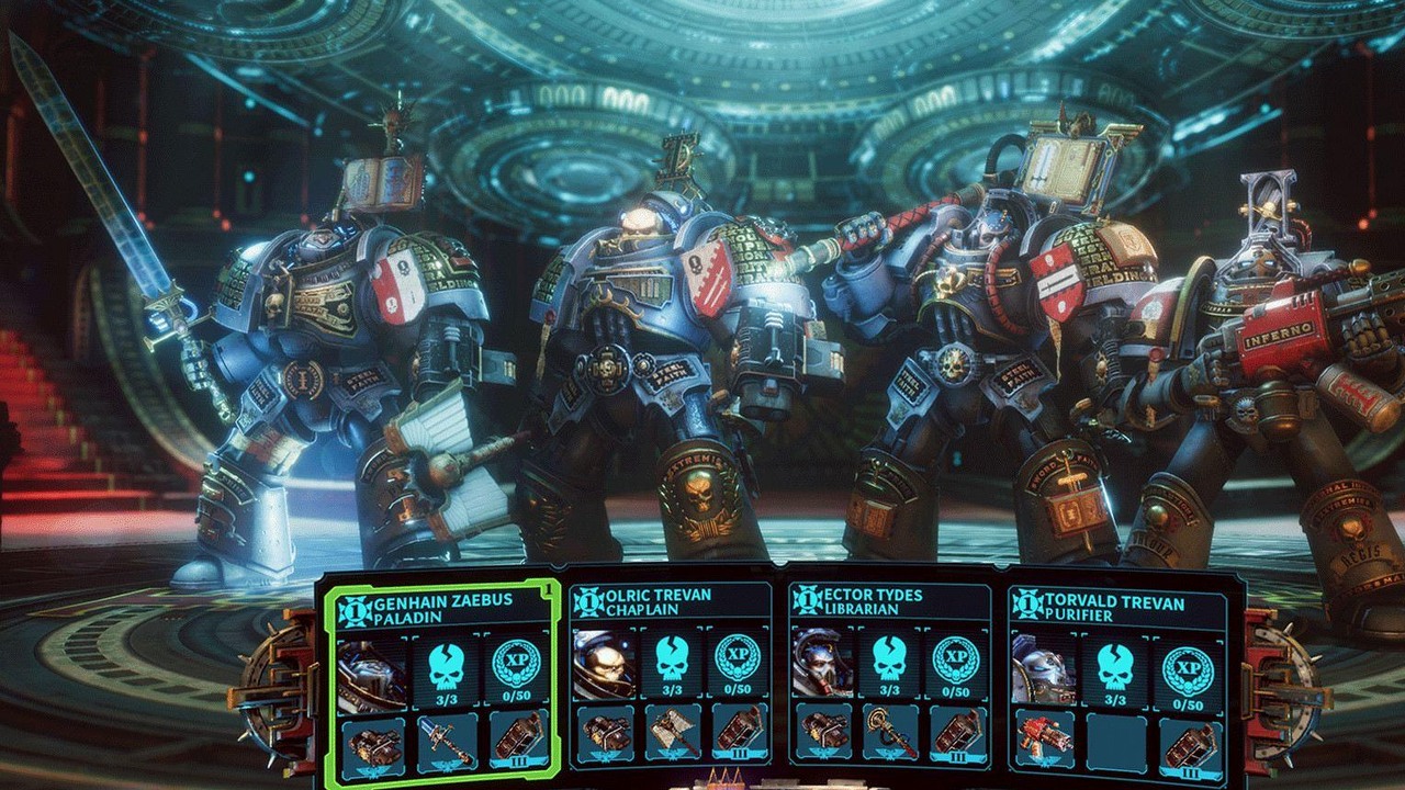 Warhammer Chaos Gate Daemonhunters - wszystkie klasy.