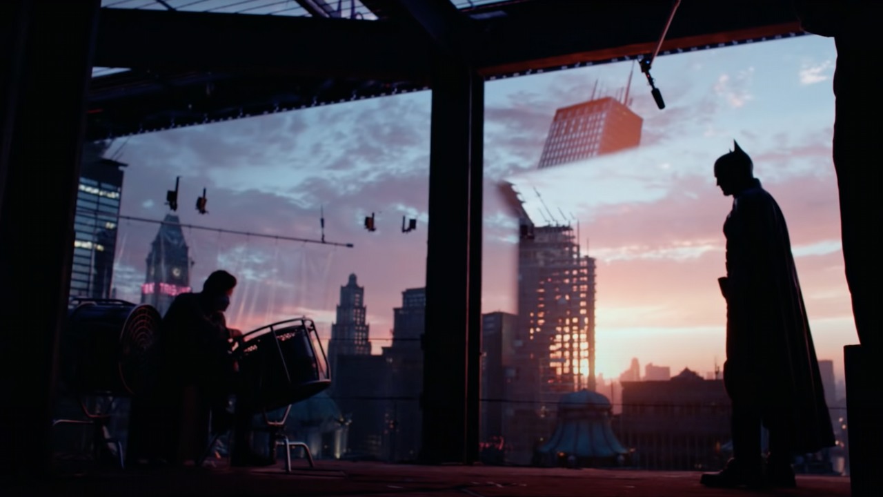 Kosmiczna technologia z The Mandalorian na planie The Batman.
