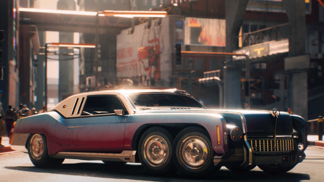 Takie kupowanie samochodów powinno być w Cyberpunk 2077 od początku.