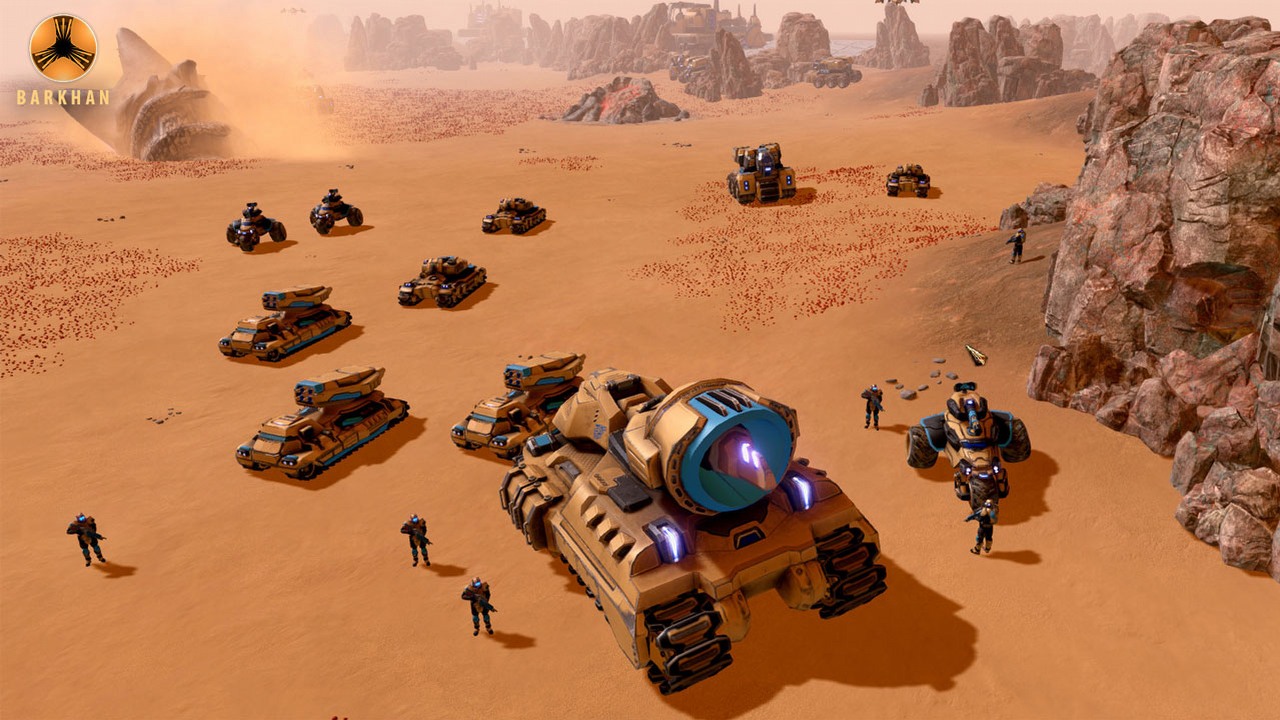 Ten nowy RTS wygląda jak spadkobierca Dune 2 i ma już demo.