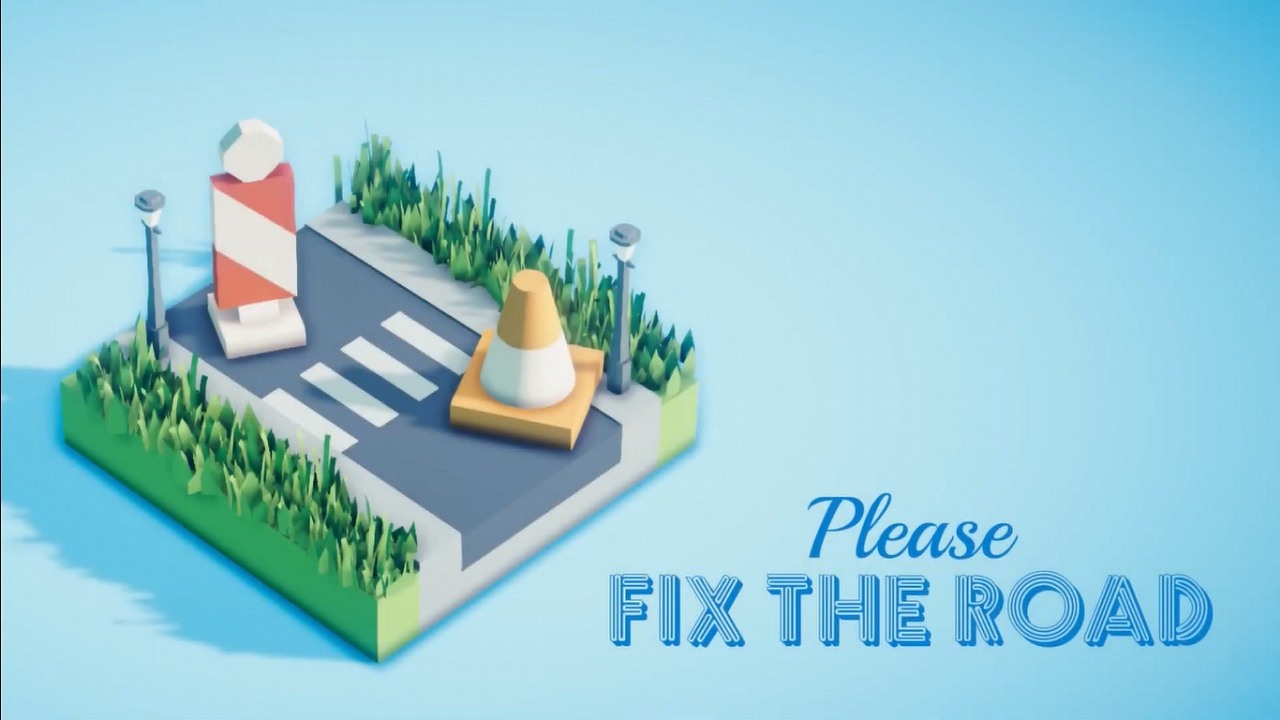 Piękne polskie Please Fix the Road z premierą; grę można spiracić legalnie.