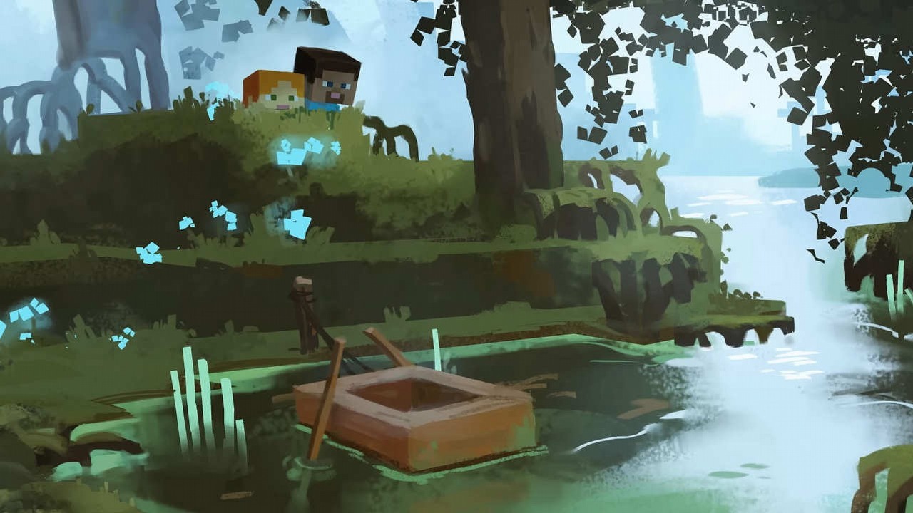 Mojang zmienił concept art z Minecraft: The Wild Update, fani wyśmiewają sytuację.