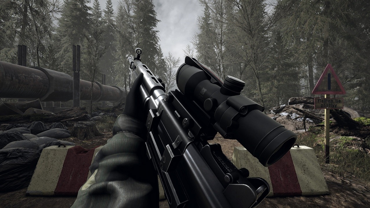 Twórca Road to Vostok chwali się wymuskanymi animacjami i dźwiękami broni.