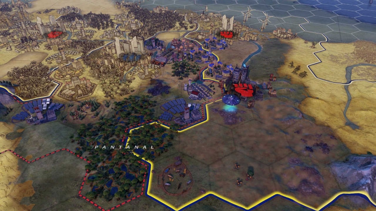 Inwazja obcych w Civ 6, mod łączy grę z XCOM.