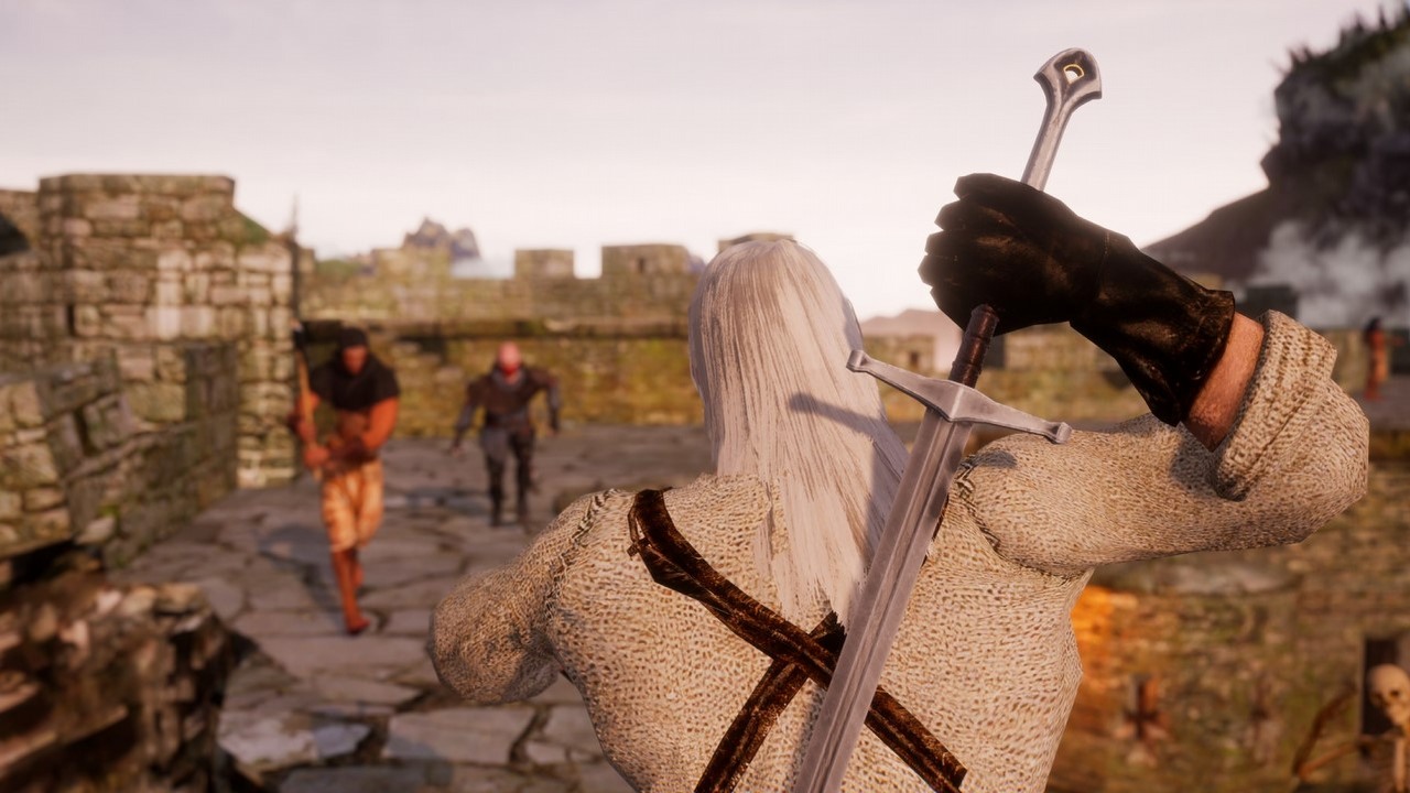 Fan przerobił Wiedźmina 1 na intrygującą grę VR; nowa wersja projektu.