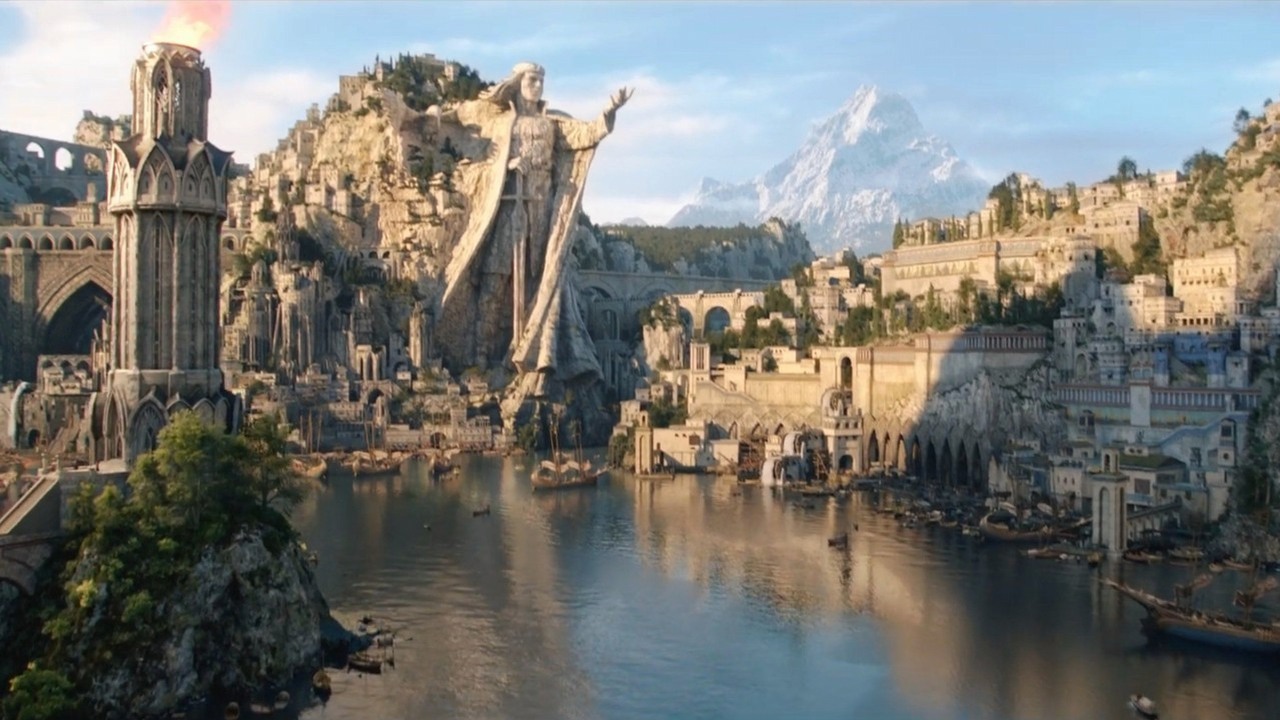 Witamy w Numenorze; twórcy przedstawiają królestwo z Pierścieni Władzy.