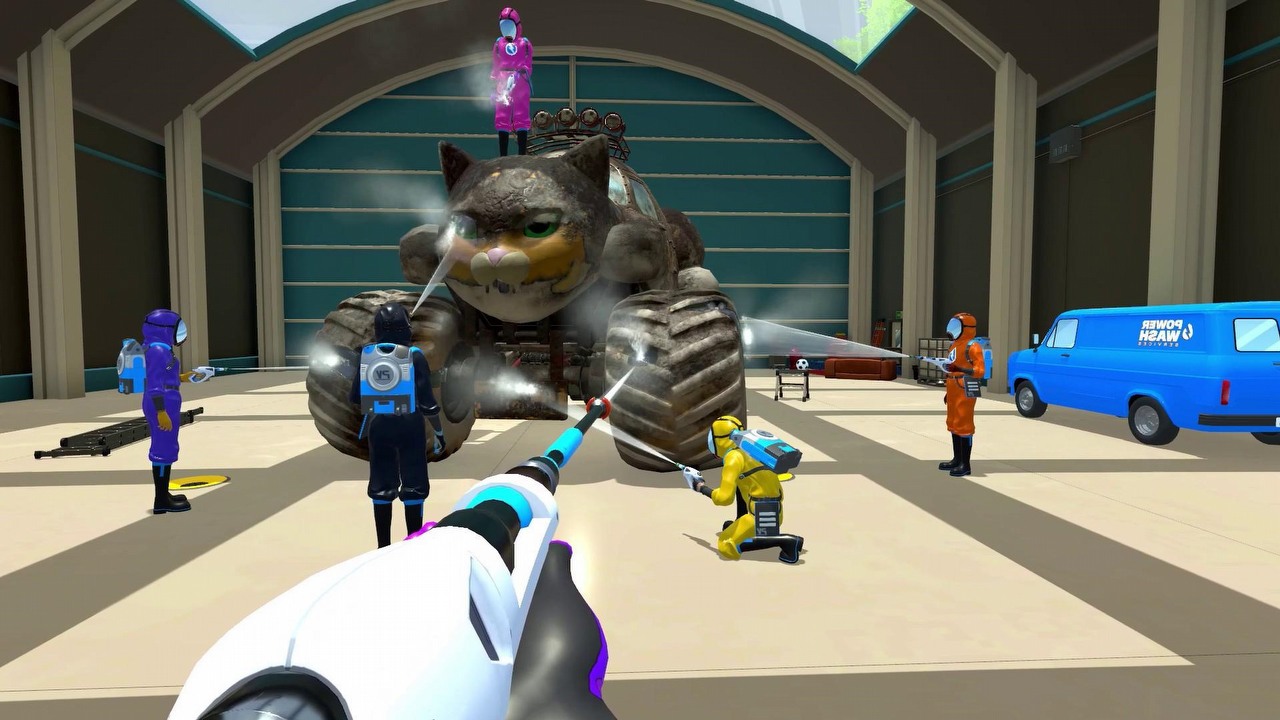 PowerWash Simulator - lista osiągnięć.