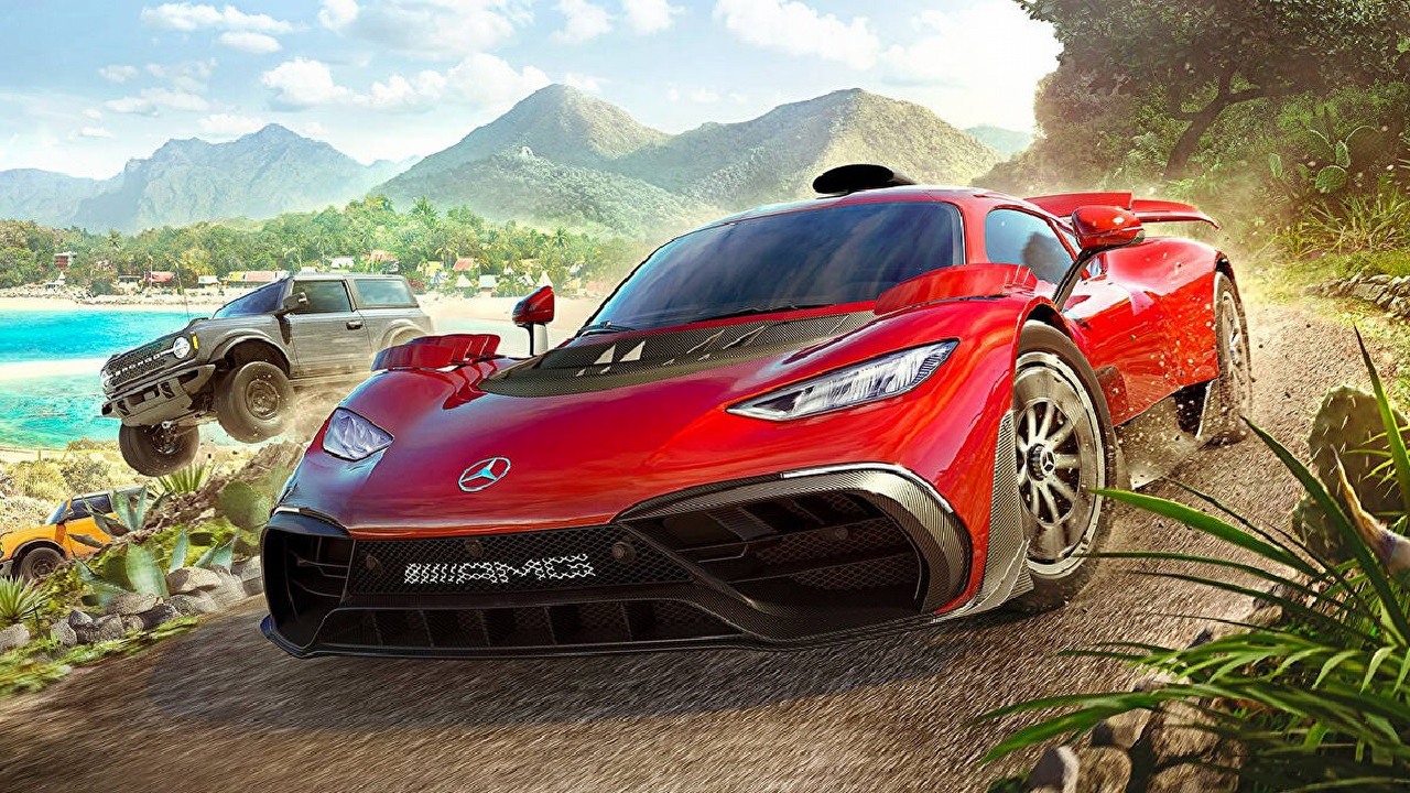 Gigantyczna mapa Forza Horizon, to efekt połączenia wszystkich części.