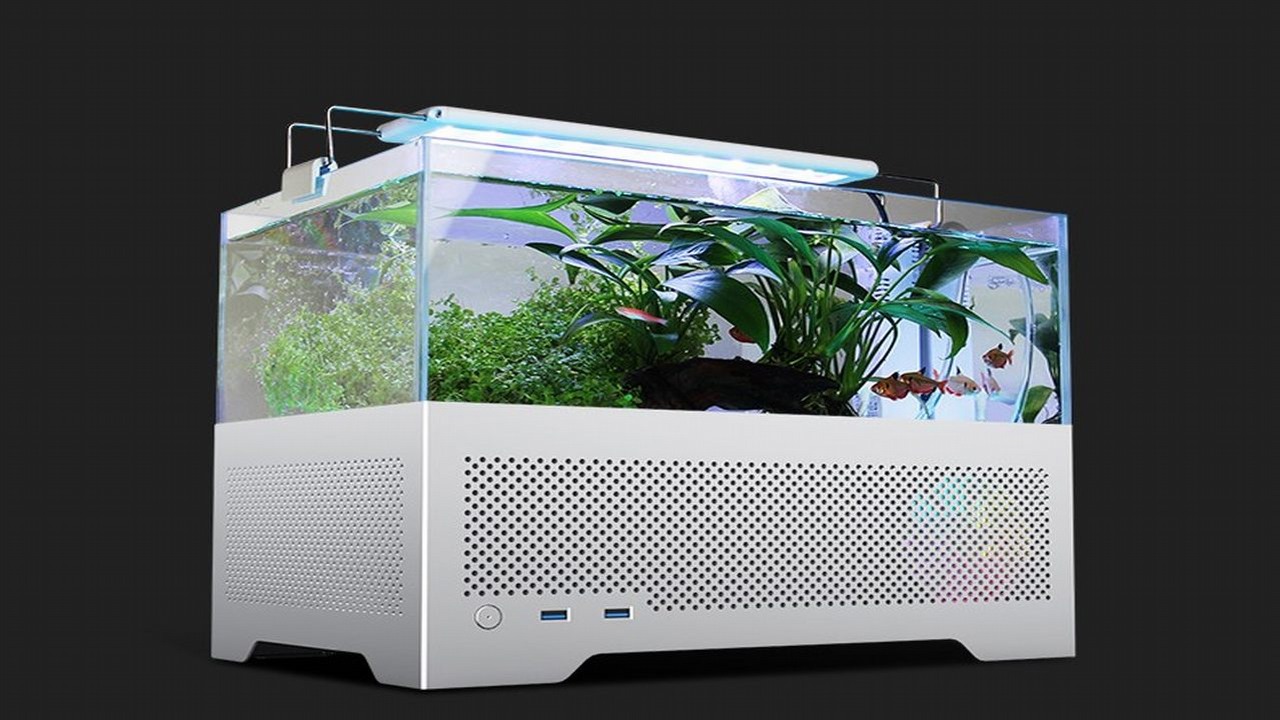 Ta obudowa rozwiązuje problem chłodzenia, ale co z rybami?.