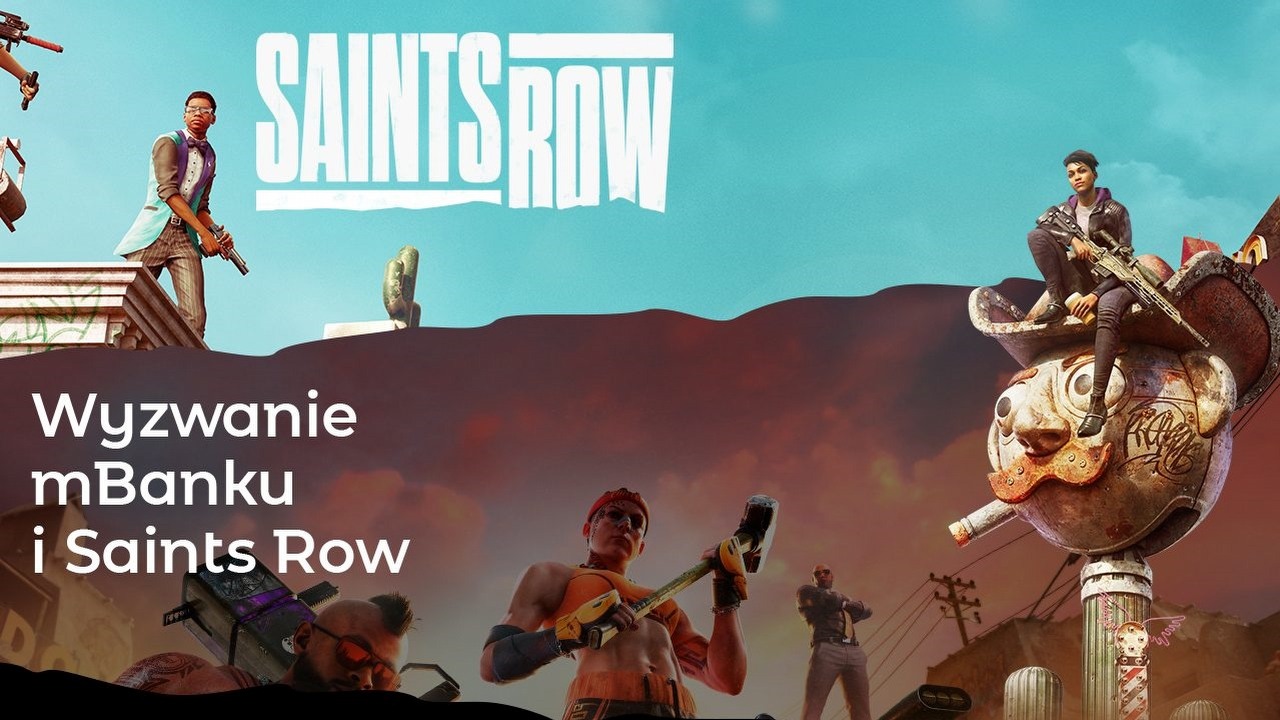 Wyzwanie mBanku i Saints Row - wygraj nagrody pieniężne i grę!.