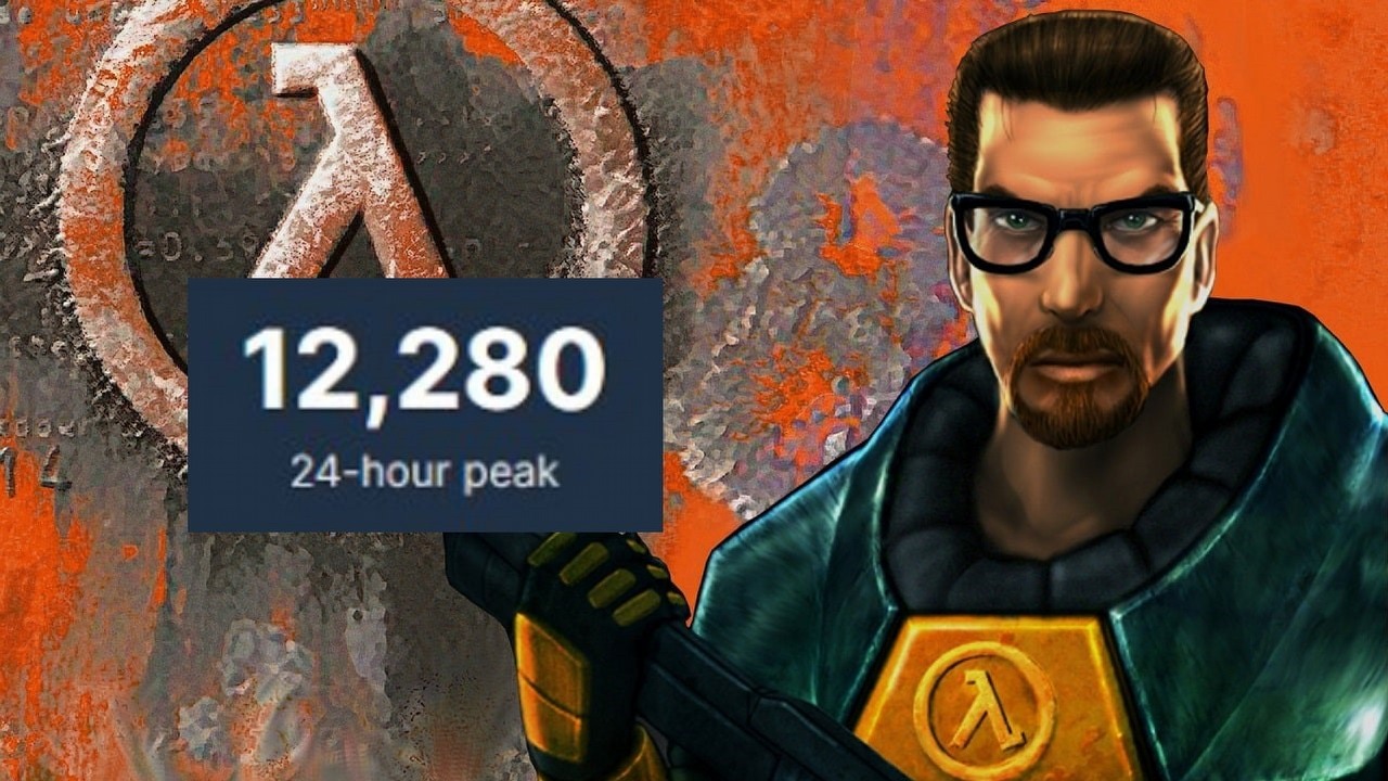 Half-Life z rekordem na Steamie; gracze pokazali swoją siłę.